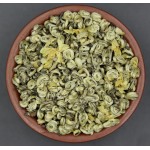 flavored aroma JASMINE Jade snail GREEN TEA,China JASMIN Grüner Tee BI LUO CHUN 茉莉玉螺茶