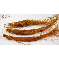  WHOLE PURE Asian Panax Korean Red Ginseng Root,RARE,6 years tea tee seng 红参棒