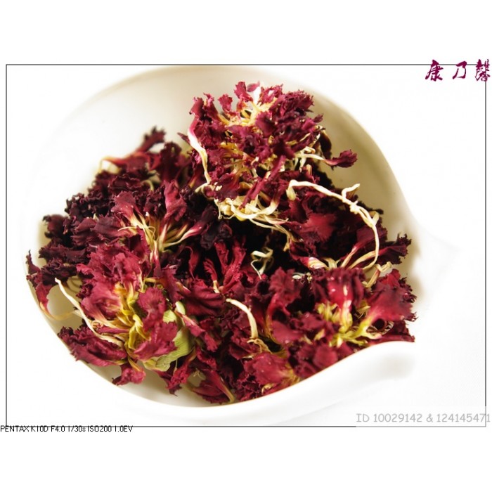 Dried Carnation Flower Herbal Tea Loose Leaf,Natural Tea, Vegan, Edible